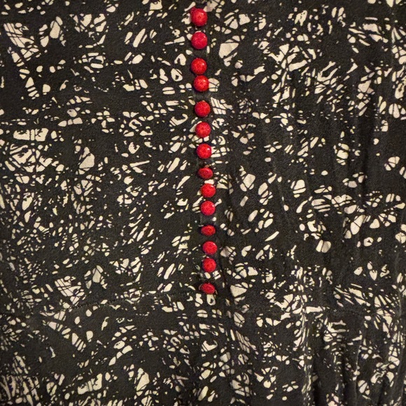 Effie's Heart Black and White Midi Dress - Picture 3 of 6